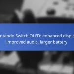 Nintendo Switch OLED: enhanced display, improved audio, larger battery