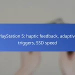 PlayStation 5: haptic feedback, adaptive triggers, SSD speed