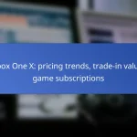 Xbox One X: pricing trends, trade-in value, game subscriptions