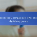 Xbox Series S: compact size, lower price, digital-only games